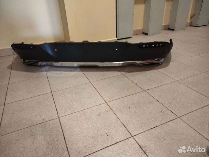 Нижняя часть бампера Мерседес