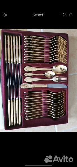 Набор столовых приборов на 12 персон из германии