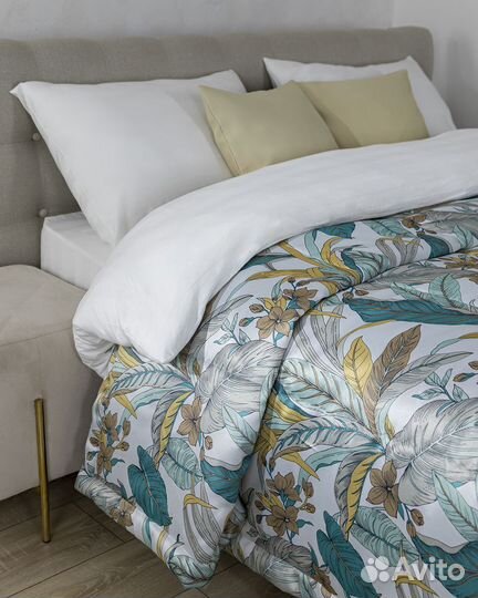 Покрывало Доминик бирюза новое плед на кровать