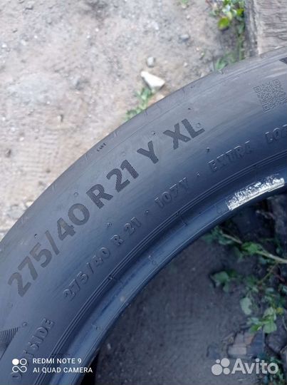 Continental PremiumContact 6 SSR 275/40 R21