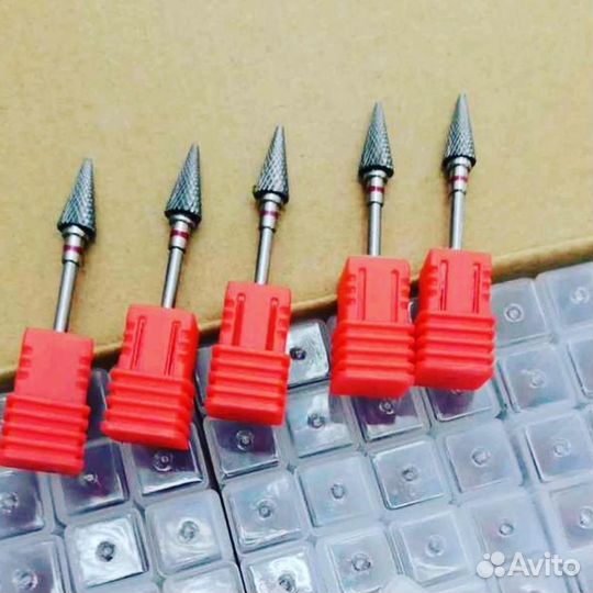 Фреза красная насечка твердосплав