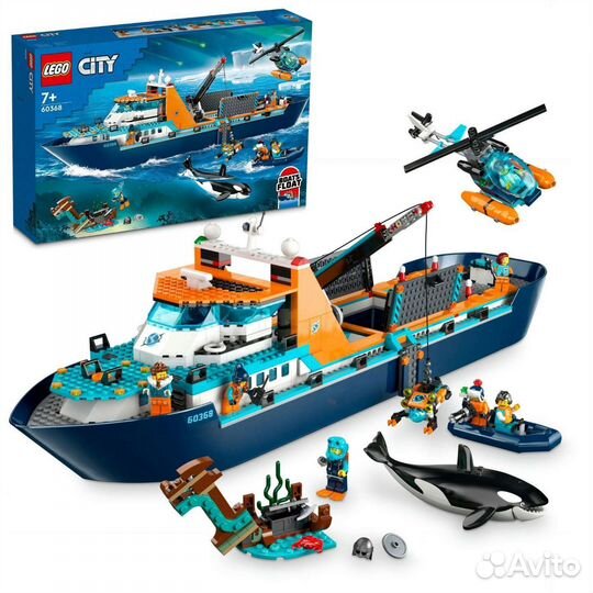 Конструктор Lego City 60368 Корабль Исследователь