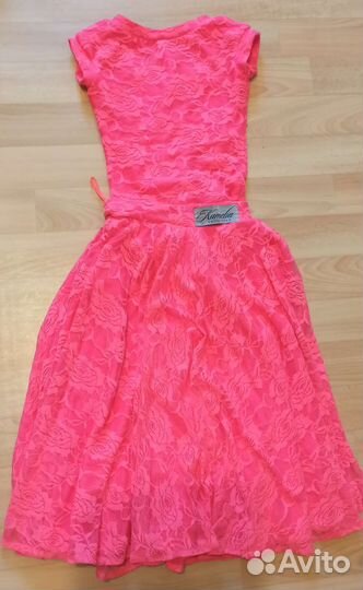 Платье для бальных танцев 140 см