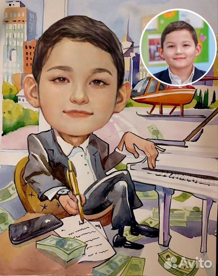 Цифровой шарж