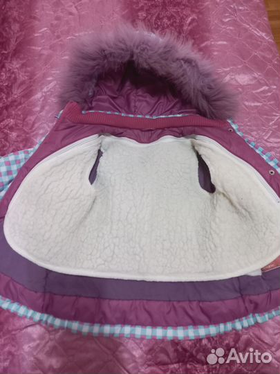 Демисезонный костюм для девочки 98