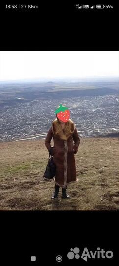 Дубленка натуральная женская 48 50 размер