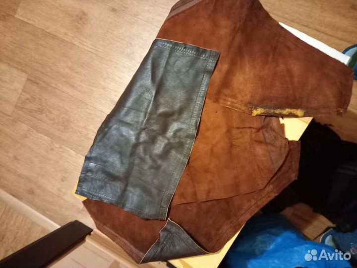 Кусочки натуральной кожи