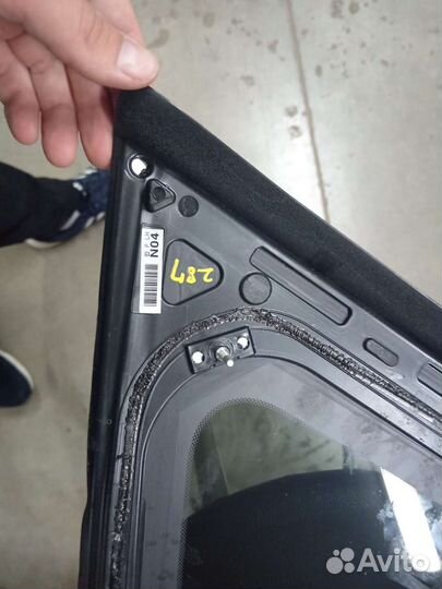 Форточка задняя левая Hyundai Santa Fe 4 TM