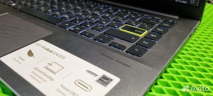 Ультрабук Asus на Ryzen 5 в металле