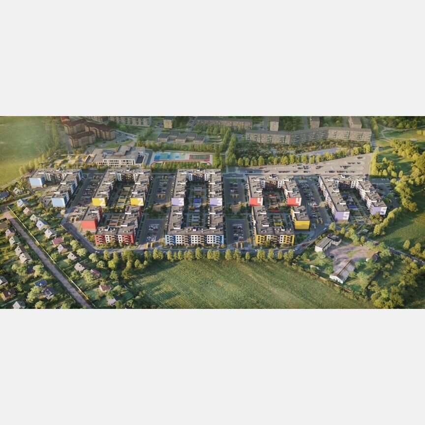 1-к. квартира, 34 м², 4/4 эт.