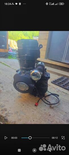 Продам двигатель hunter 125