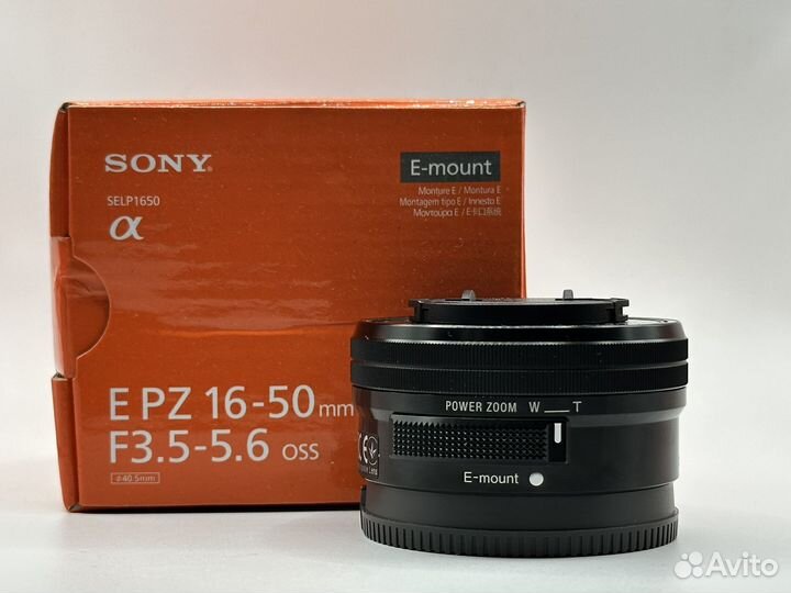 Объектив sony e 16 55