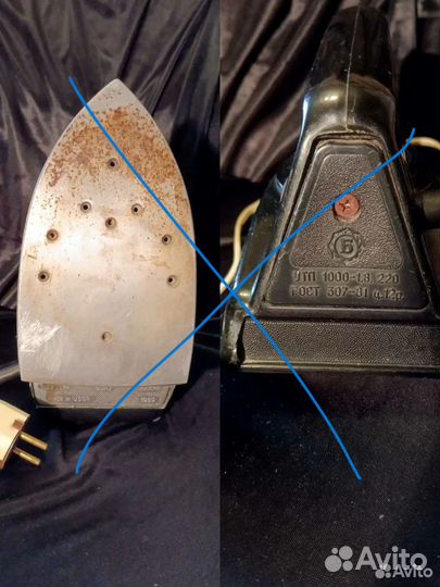 Утюги металлические и чугунные СССР