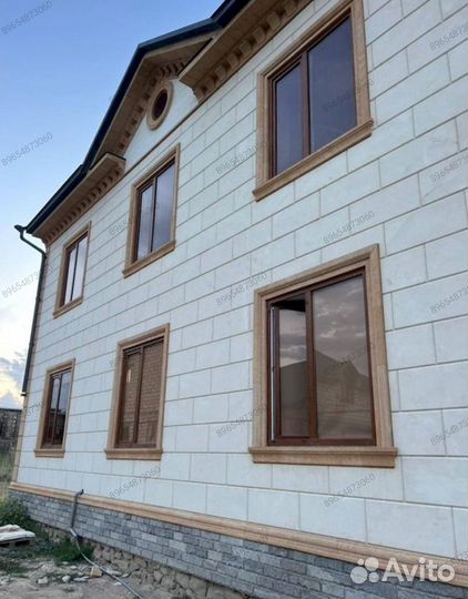 Облицовка дагестанским камнем