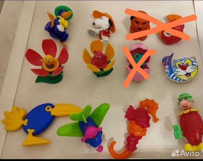 Игрушки киндер сюрприз