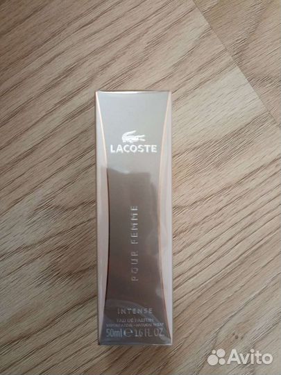 Lacoste intense женский оригинал
