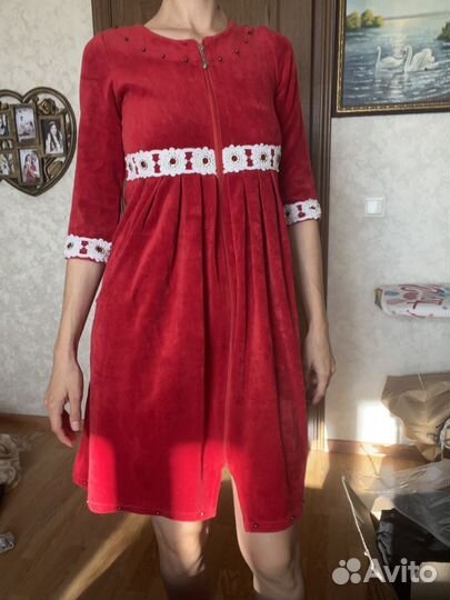 Халаты велюровые