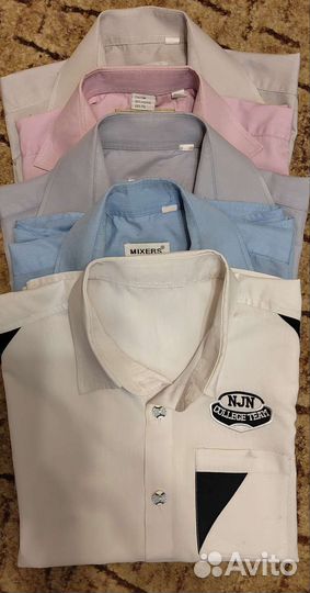 Рубашки мальчиковые комплект