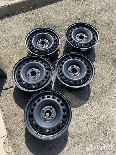 Диски R15/6J; 4x100; ET40; цо 60.1