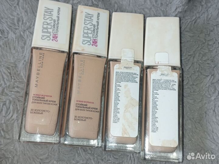 Крем тональный супер устойчивый Мейбелен