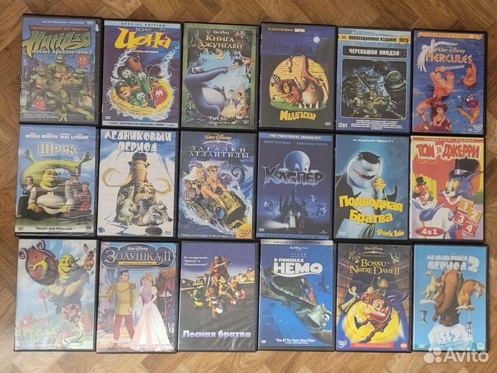 DVD фильмы и музыка