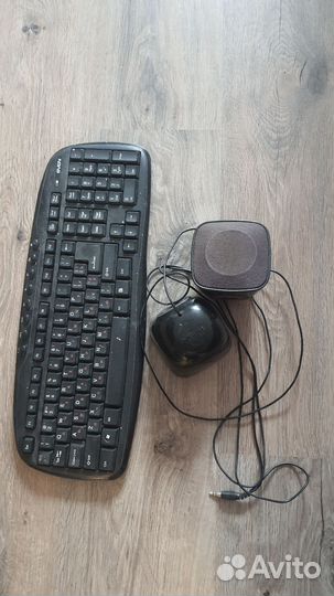 Клавиатура и колонки