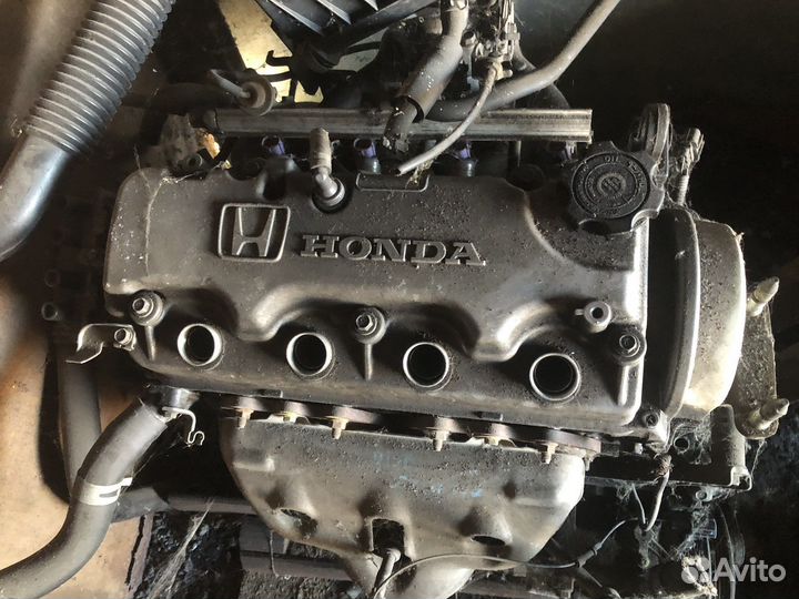 Двигатель на honda logo