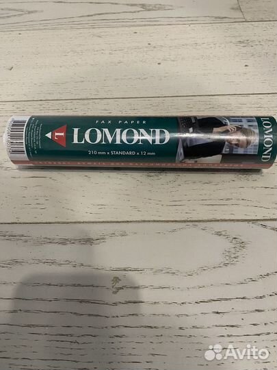 Бумага для факса lomond