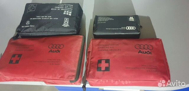 Аптечка и жилет Audi Mercedes