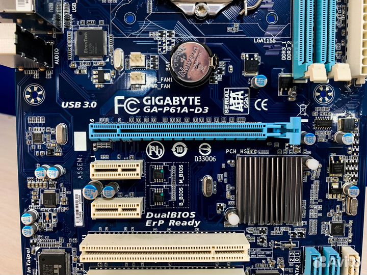 Материнская плата Gigabyte GA-P61A-D3 LGA1155