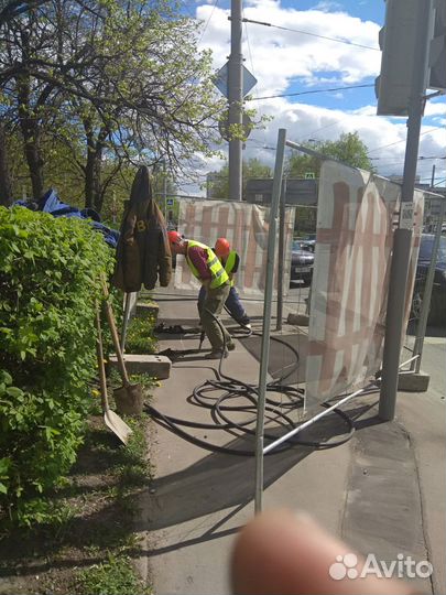 Аренда компресора с отбойными молоткам