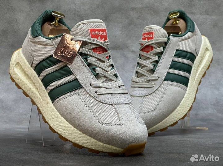 Adidas retropy E5 светло-серые зел разм. 43