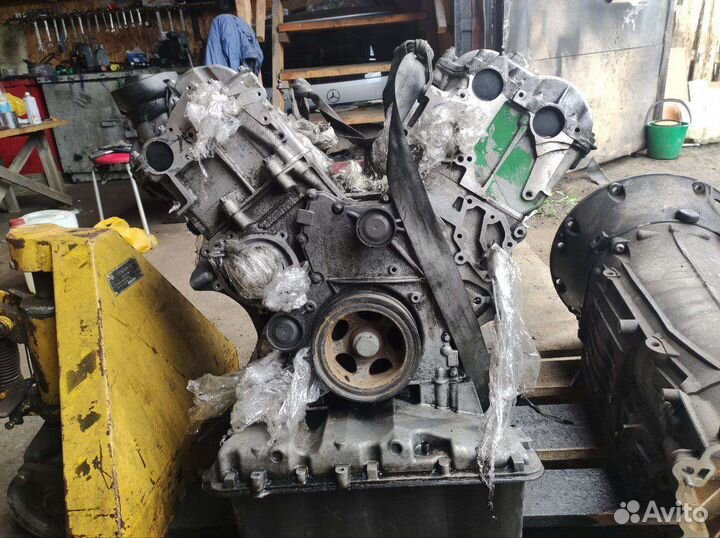 Двигатель на mercedes ML 164