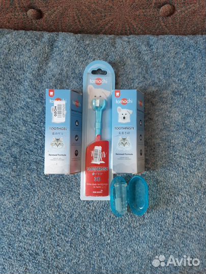 Зубная паста, зубной гель и щетка для чистки зубов