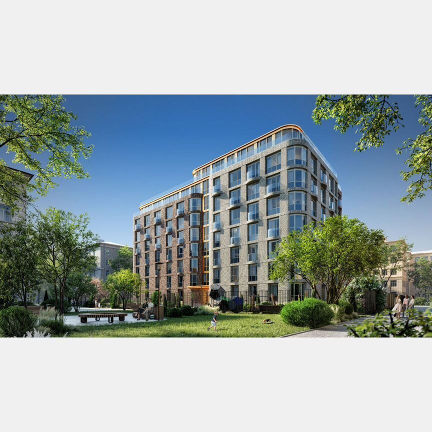 2-к. квартира, 103,3 м², 3/7 эт.