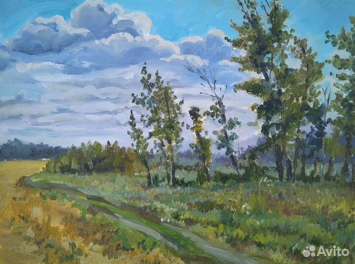 Картина маслом на холсте