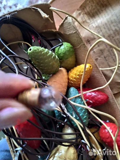 Елочная гирлянда СССР 1973год.