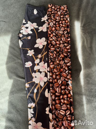 Лосины с разными принтами