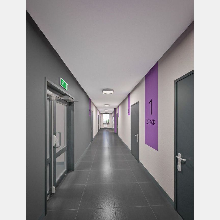 2-к. квартира, 40,7 м², 1/4 эт.