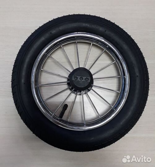 Колесо для коляски 12 дюймов (спицы, металл)