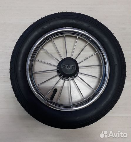 Колесо для коляски 12 дюймов (спицы, металл)