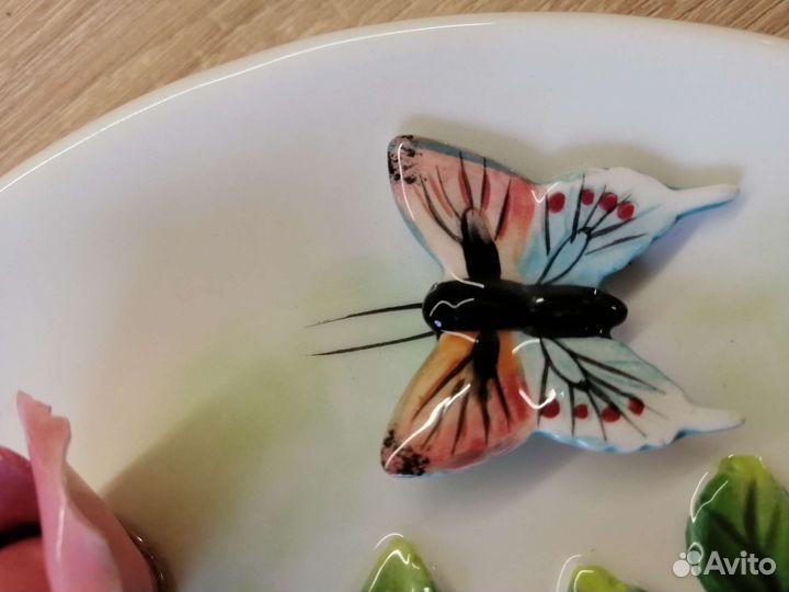 Тарелка декоративная настенная