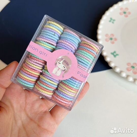 Набор резинок и заколок