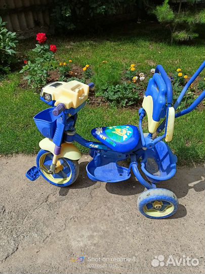 Велосипед детский трехколесный