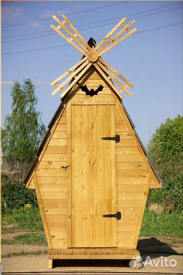 Дачный туалет с установкой Ъ545