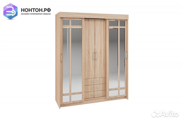 Шкаф-купе Фортуна дуб сонома