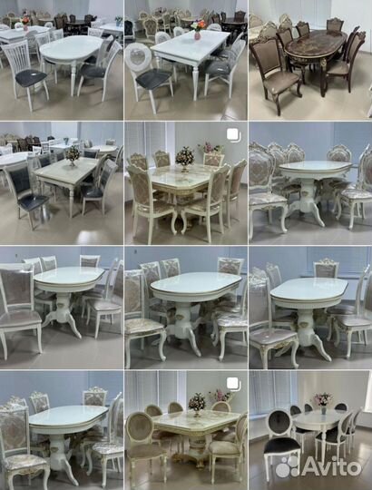 Столы и стулья