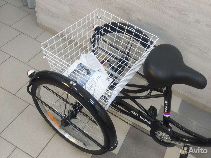 Велосипед трехколесный фермер новый