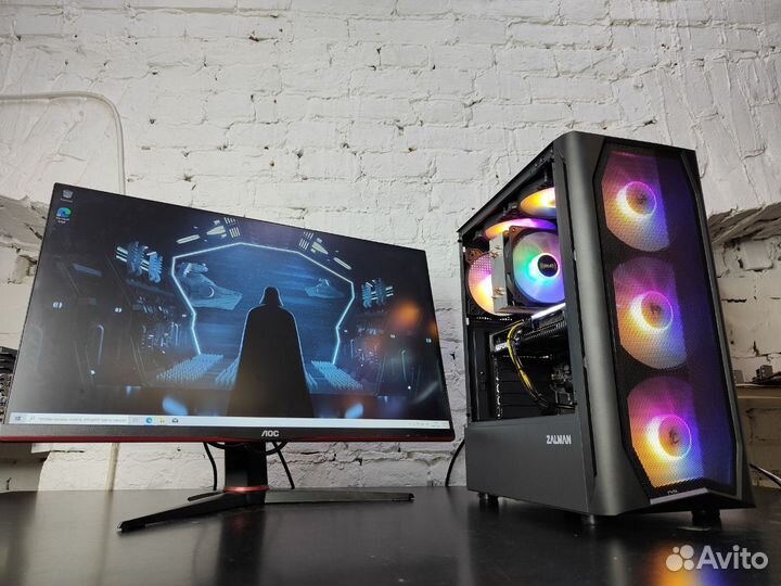 Игровой компьютер / i5 12400f + rtx 3070 + 1tb