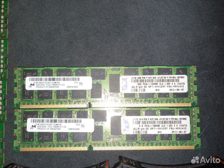 Оперативная память ddr3 8 gb серверная